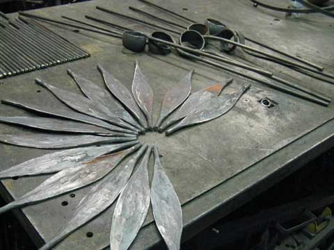 forged steel spindle