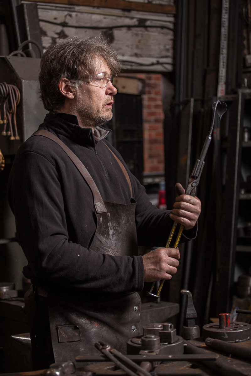 David Hyde contemporary artist blacksmith 
