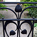 Art Nouveau garden gate