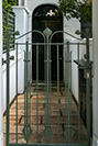 Detailed Arts and Crafts gate for a period property