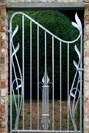 bespoke Art Nouveau garden gate