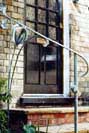 organic wrought iron handrail