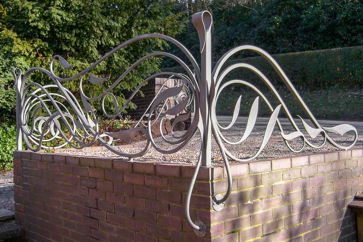 Dramatic and Spectacular Wrought Iron Railings 