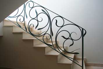 contemporary stair balustrade