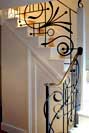 steel and wrought iron stair railings and balustrades