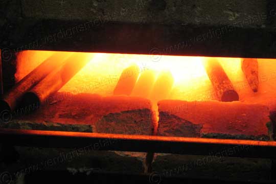 propane burning gas forge
