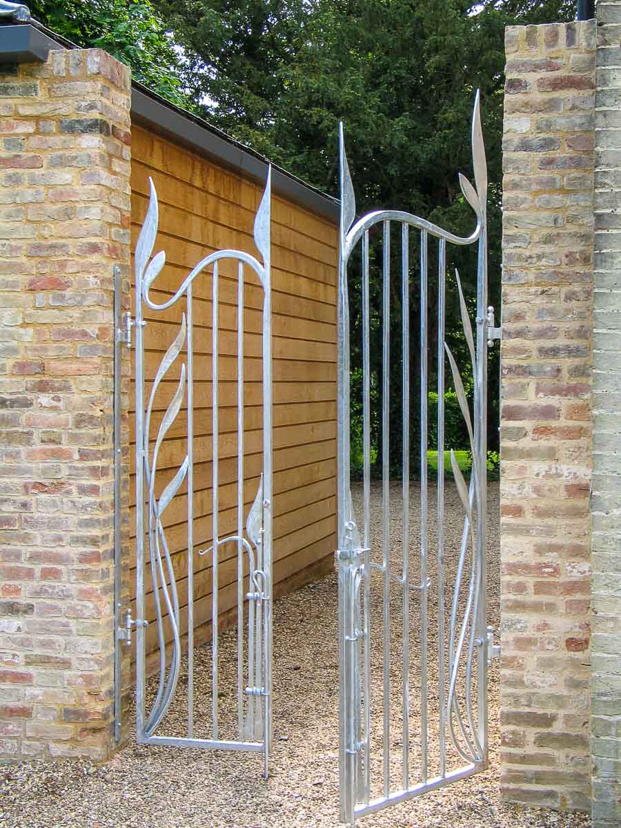 Contemporary and Modern Art Nouveau Metal Gates