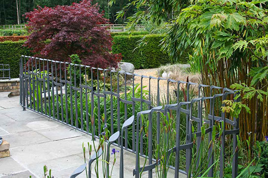 Bespoke Metal Garden Railings